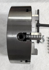 12″ Independent 4 Jaw Lathe Chuck D1-6 Mounting 3.74″ Through Hole 429-4126