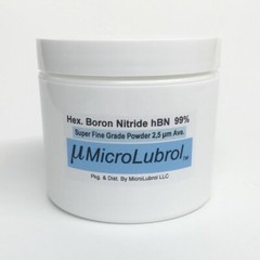 1 oz MICROLUBROL Hexagonal Boron Nitride hBN Lubricant Powder FINE 2.5 µ Micron