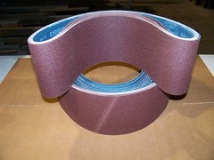 PREMIUM A/O, X-WEIGHT SANDING BELTS 6″ X 48″, 5 – PACK, 80-GRIT