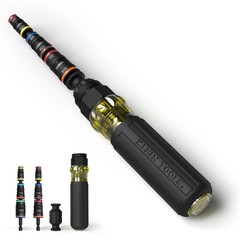 Klein Tools 14-In-1 Impact Rated Flip Socket