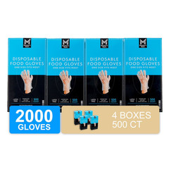 Member’s Mark Disposable Food Gloves, 500 ct., 4 pk -Free Delivery