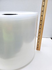 STAPLES Poly Tubing, 10 Inch x 700 Feet, 6 Mil, Clear, Poly Tubing Roll w/insert