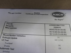 New! Hach LXG525.99A11101, Prognosys Controller ,SC4500AC, 100-240V, MAKE OFFER!