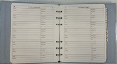 Love Makes a House a Home 6-Ring Binder Address Book by Markings 1991