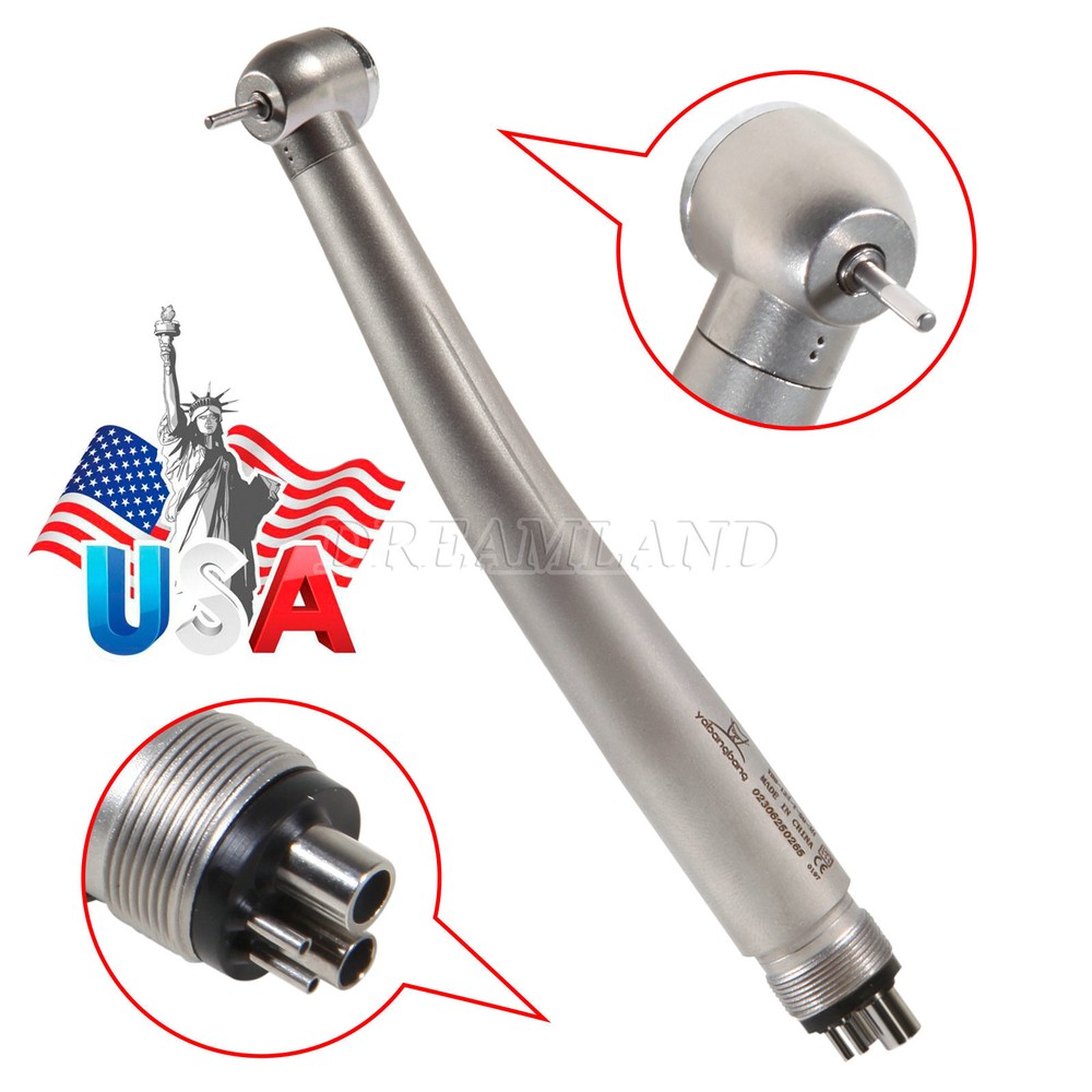 1-10 Yabangbang Dental LED E-generator/ High Speed Handpiece 4/2 Hole NSK Style