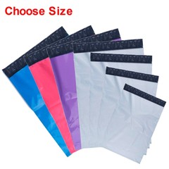 2.5 Mil Poly Mailers Shipping Envelopes Self Sealing Plastic Bags Choose Size US