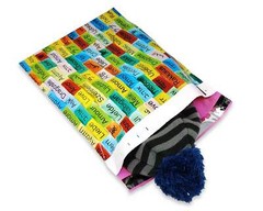 Love Around the World Poly Mailers 10×13″ Thank you Shipping Mailing Postal Bag