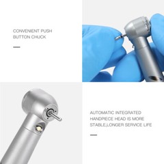 Dental Fiber Optic LED E-generator/ High Speed Handpiece Push Button 2/4 Holes