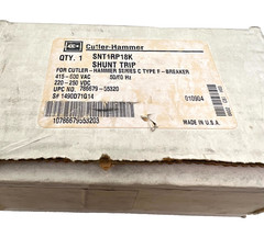Cutler-Hammer SNT1RP18K Shunt Trip Series C Type F — Breaker 1490D71G14 — NEW
