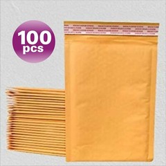 Fantasybuy® 100 #4 Kraft Bubble Padded Envelopes Mailers 9.5 X 13.5 100KF4