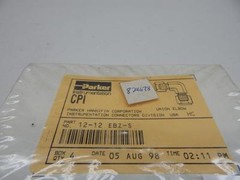 Parker CPI Union Elbow part 12-12 EBZ-S Qty4