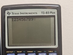 TI-83 Plus Texas Instruments Graphing Calculator w Battery Cover SMALL LINE