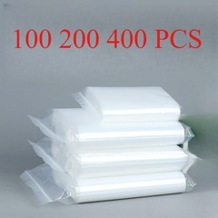 100-400 PCS Strong 2 Mil Clear Reclosable Zip Plastic Lock Bags Poly Zipper UL
