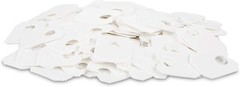 MT Products White Disposable Plastic Chip and Bread Bag Clips – Pack of 100