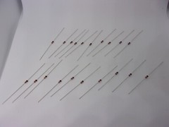 20 Pcs Pack Lot Silicon Planar Zener Diodes 1/2W 0.5W DO-35 Package DIP – 10V