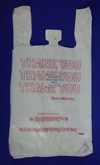 Qty. 200 THANK YOU T-Shirt Bags Plastic 11.5″ x 6.5″ x 22″ Retail Shopping