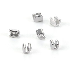 10 Pcs/Pack Dental Orthodontic Crimpable Hooks Stops Metal Stop for Arch Wire