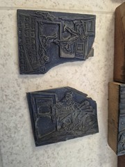 Lot of Vintage Letterpress Printers Plate/Block – Cartoon Figure Collection