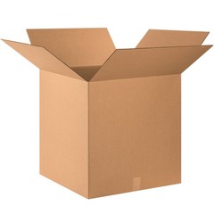 242424 Corrugated Cardboard Box, 24″ L x 24″ W x 24″ H, Kraft, for Shipping, …