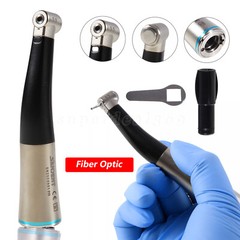 Dental 1:1 Fiber Optic LED Contra Angle Low Speed Handpiece Fit NSK MX