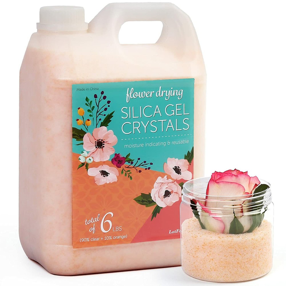 Silica Gel Flower Drying Color Indicating Crystals Wedding Bouquet Preservation