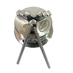 4″ 100 mm Rotary Table Horizontal And Vertical With 65 mm 3 Jaw Chuck Backplate