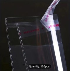 Bulk Value 100 Clear 9×12 Self-Sealing Bags – Secure Packaging for All Needs