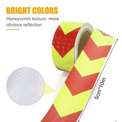Multi-Color Waterproof Reflective Tape – 2″ x 32.8′ for Enhanced Night Safety