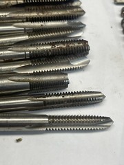 51 PCS H.w Co Tap Bit Flute Tapping Bits Press HS lot Tappers Tap As Listed