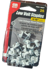 Low Volt Staples 3/16″ 5 Mm-1pk of 25pcs-Brand New-SHIPS N 24 HOURS