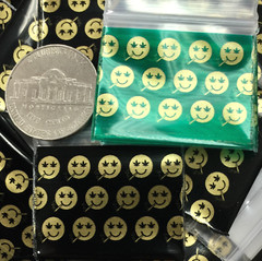 BaggiesSince1987 – 12510 Zip Seal DESIGN Bags METALLIC 25 D MIX 500, 👀Details🔽