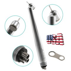 1-10*Dental 45° LED E-generator High Speed Handpiece Turbine 4Hole for NSK po