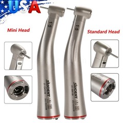 Dental 1:5 Electric Fiber Optic LED Contra Angle Handpiece NSK Style FG Burs DT