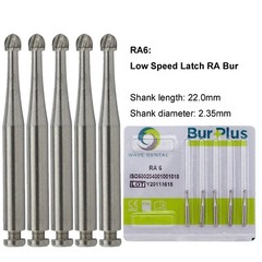 WAVE Dental Round Burs Carbide Latch Burs RA 1 2 3 4 5 6 7 8 LA Slow Speed PRIMA