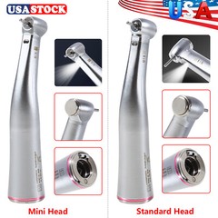 US Dental 1:5 Increasing Fiber Optic Contra Angle Handpiece fit E-type Stan/Mini