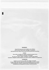 1000 Count 11×14 Eko-pack Poly Bag 2 Mil with Warning,For FBA Compliant and Pack