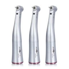 Dental LED Handpiece 1:5 Fiber Optic Contra Angle Ceramic Push Button E-type