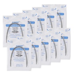 AZDENT Dental Orthodontic Super Elastic Niti Round Arch Wire Ovoid/Nature Form