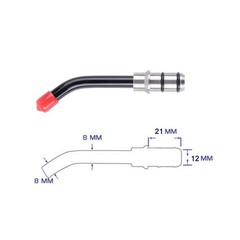 Dental LED Lamp Curing Light Optical Fiber Guide Rod Tips Replacement Universal