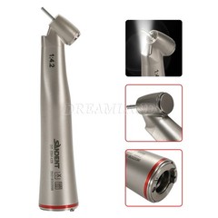 Dental 45° Angle inner Channel contra angle fiber optic LED 1:4.2 handpiece USA