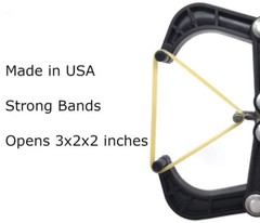 Tri Bander Bands 100-Pack Made in USA Rings Castrate Bulls Cattle Sheep