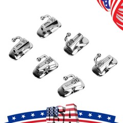 Dental Orthodontic Buccal Tube 1st 2nd Molar Tubes Roth/MBT 022 Bondable AZDENT