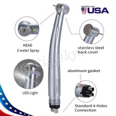 Turbina SANDENT LED Fiber Optic Handpiece E-generator Internal 3 spray 4 holes