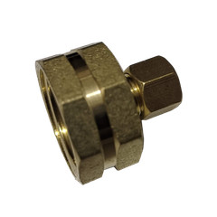 1) 1/4″ OD Compression x 3/4″ FHT Garden Hose Threaded Female Adapter, Lead Free