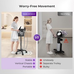 9 in 1 Beauty Machine Body Massage Facial Skin Care For Salon Clinic Vertical