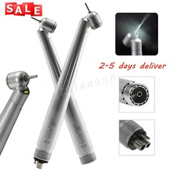 Dental NSK style LED 45° Degree Fiber Optic High Speed Handpiece E-generator 2/4