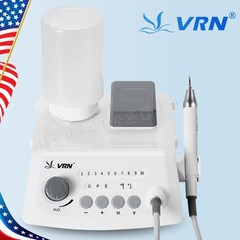 Dental 3 Way Air Water Syringe Triple Spray Handpiece with 2 Nozzles Tips Tubes