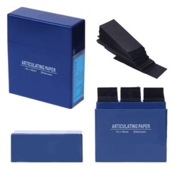 1 Box Dental Articulating Paper Lab Products Teeth Care Blue Strips 300 Sheets