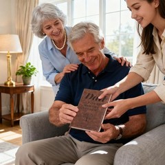 Gifts for Dad, Fathers Day Gifts from Daughter Son Wife, Birthday Gifts for Men