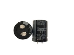 2 PCS Snap In Capacitors 1000uF 100V 22x30mm Electronic Component Parts Base